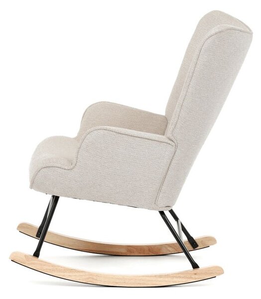 Autronic, AK-373 CRM2, Moderné hojdacie kreslo v elegantnom béžovom prevedení