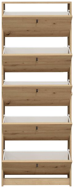 VÝKLOPNÁ SKRINKA NA TOPÁNKY, farba duba, 60/168/16 cm Xora - Online Only drobný nábytok, Online Only
