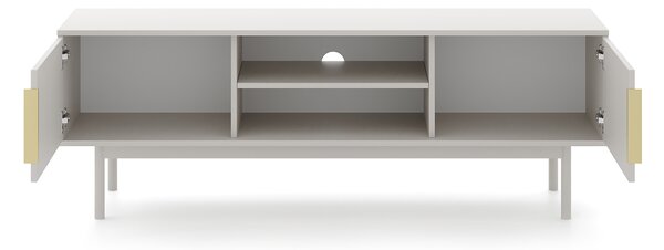NovýNábytok.sk TV stolík/skrinka Vintana TV (kašmír + zlaté úchytky). Vlastná spoľahlivá doprava až k Vám domov. 1154940