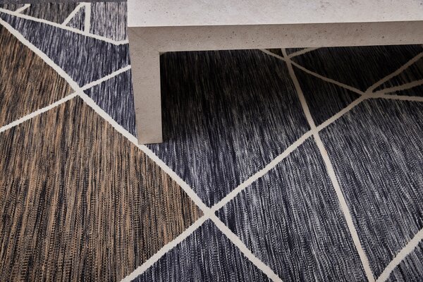 Diamond Carpets India , Ručne viazaný kusový koberec DaVinci's Ermine DESP P93 Mix, 80x150, šedá, chodba / predsieň