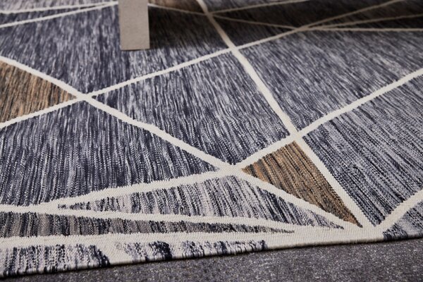 Diamond Carpets India , Ručne viazaný kusový koberec DaVinci's Ermine DESP P93 Mix, 80x150, šedá, chodba / predsieň