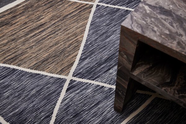 Diamond Carpets India , Ručne viazaný kusový koberec DaVinci's Ermine DESP P93 Mix, 80x150, šedá, chodba / predsieň