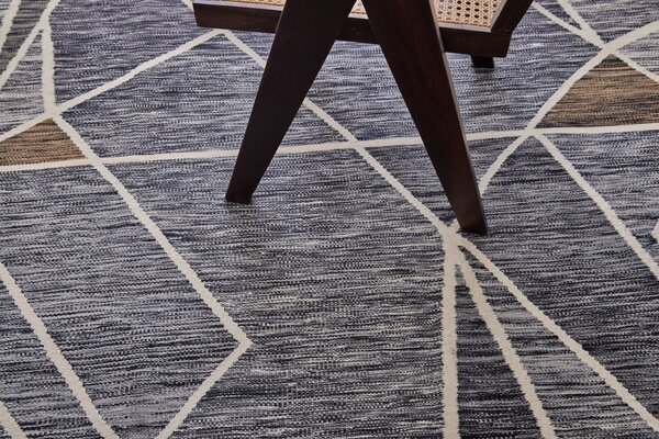 Diamond Carpets India , Ručne viazaný kusový koberec DaVinci's Ermine DESP P93 Mix, 80x150, šedá, chodba / predsieň