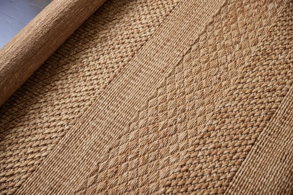 Diamond Carpets India , Ručne viazaný kusový koberec Golden Rugtriever DESP P94 Golden, 80x150, hnedá, chodba / predsieň