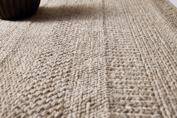 Diamond Carpets India , Ručne viazaný kusový koberec Mojave DESP P54 Sand, 80x150, béžová, chodba / predsieň
