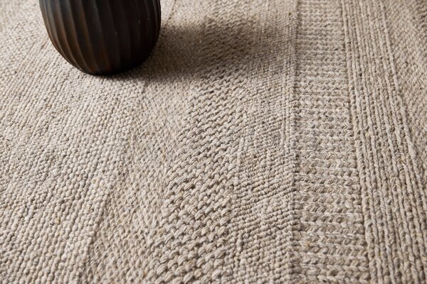 Diamond Carpets India , Ručne viazaný kusový koberec Mojave DESP P54 Sand, 80x150, béžová, chodba / predsieň