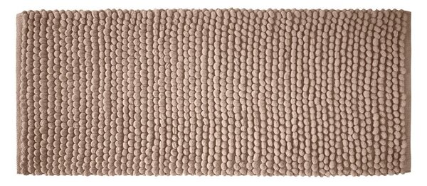 Hnedá kúpeľňová predložka 50x120 cm Aspen Bobble – Bianca