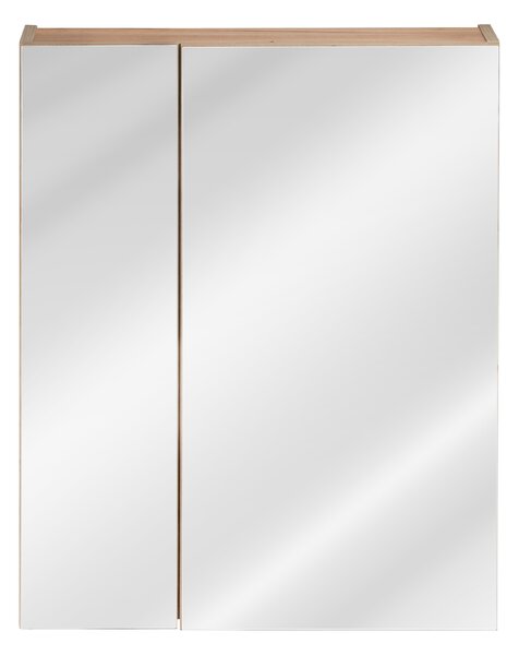 Comad Zrkadlová skrinka bez osvetlenia Capri Oak 60 dub zlatý craft