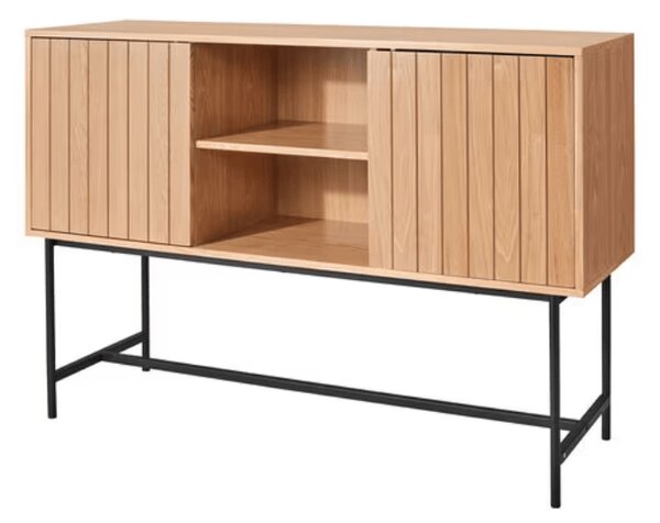 Komoda so skrinkami VALMOR 90x127 cm, dekor dub