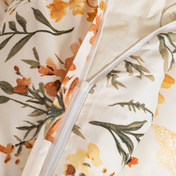 Obliečky z mikrovlákna FLORAL RIBBON krémové Rozmer obliečky: 70 x 90 cm | 140 x 220 cm
