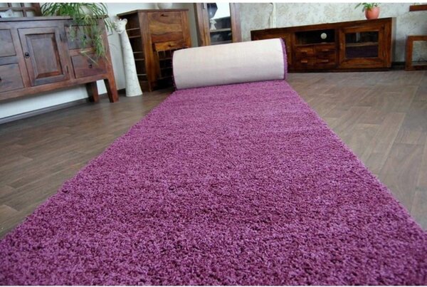 Behúň Shaggy Grand fialový 80cm