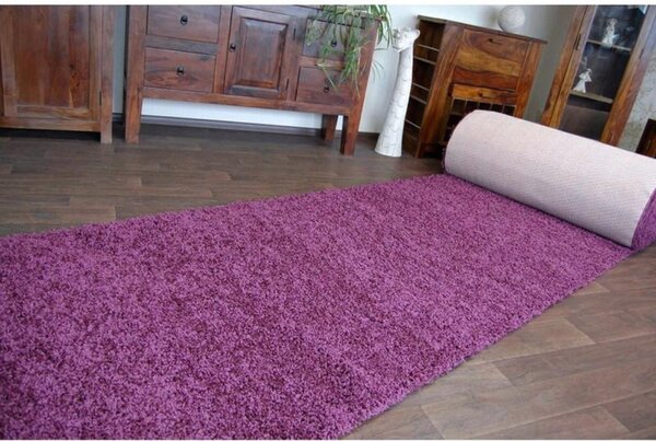 Behúň Shaggy Grand fialový 80cm