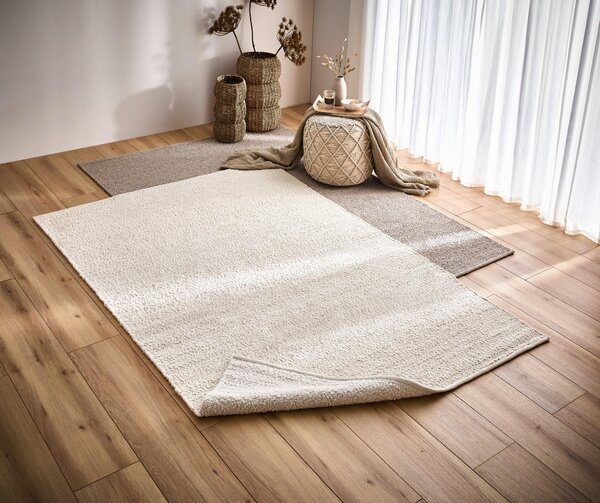 RUČNE TKANÝ KOBEREC, 70/140 cm taupe Linea Natura - Online Only bytové doplnky, Online Only