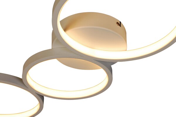 STROPNÉ LED SVIETIDLO, 87,5/37/5,5 cm Novel - Online Only bytové doplnky, Online Only