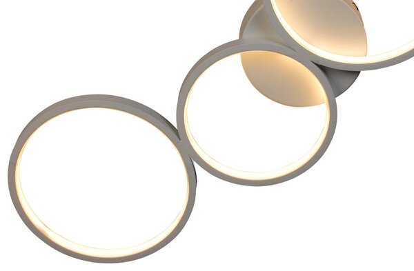 STROPNÉ LED SVIETIDLO, 87,5/37/5,5 cm Novel - Online Only bytové doplnky, Online Only