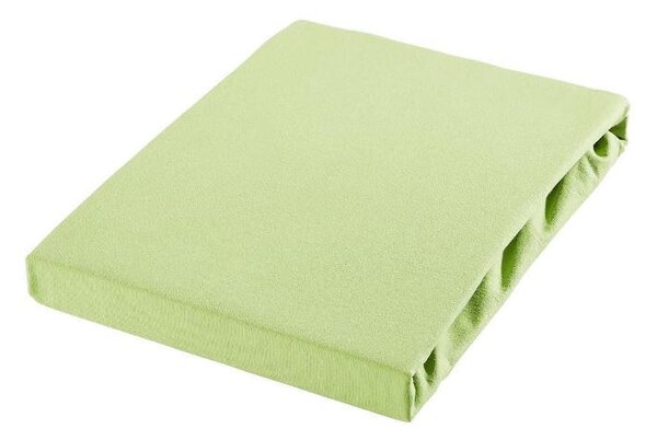 NAPÍNACIA PLACHTA, džersej, zelená, 90-100/200-220 cm Novel - Obliečky & plachty, Online Only