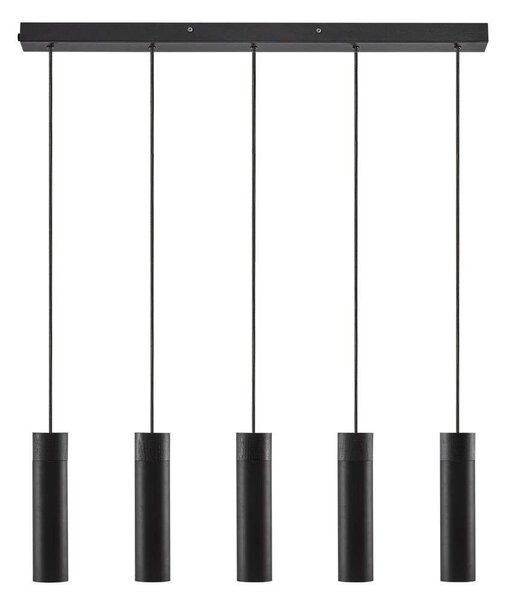 Nordlux - Tilo 5 Závěsná Lampa Black - Lampemesteren