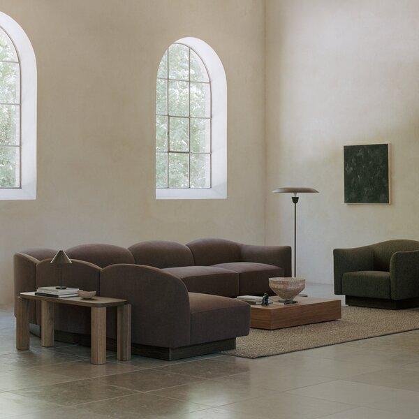 Stojacia lampa Kantarell, Black – New Works