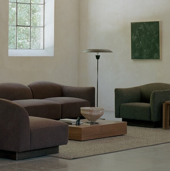 Stojacia lampa Kantarell, Black – New Works