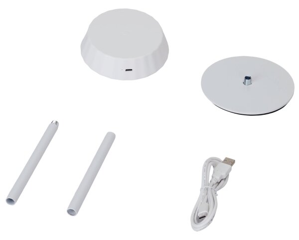 Aigostar - LED Stmievateľná stolná lampa AMBIENT LED/2,4W/5V 3000-6500K biela