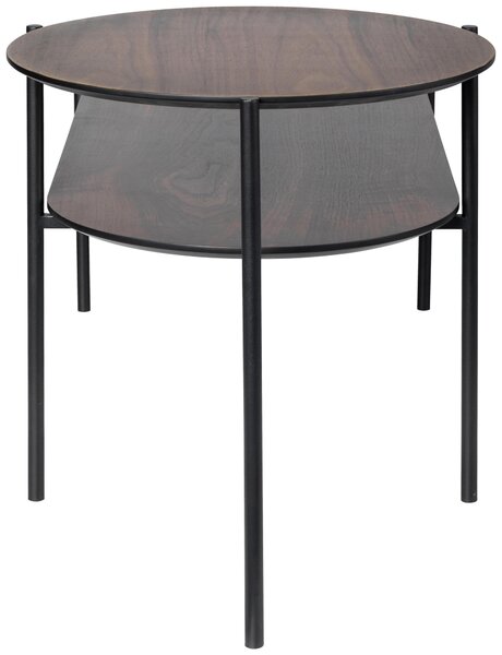 KONFERENČNÝ STOLÍK, čierna, tmavý dub, kov, kompozitné drevo, 118/45/48 cm MID.YOU - Stolíky do obývačky, Online Only