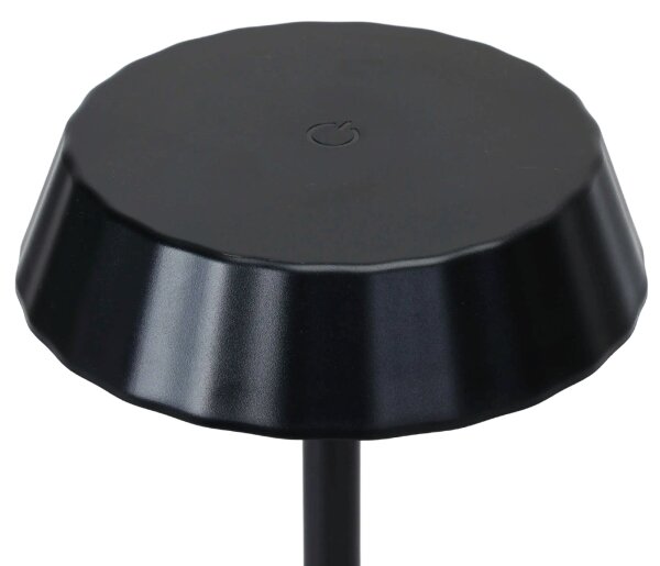 Aigostar - LED Stmievaná stolná lampa AMBIENT LED/2,4W/5V 3000-6500K čierna