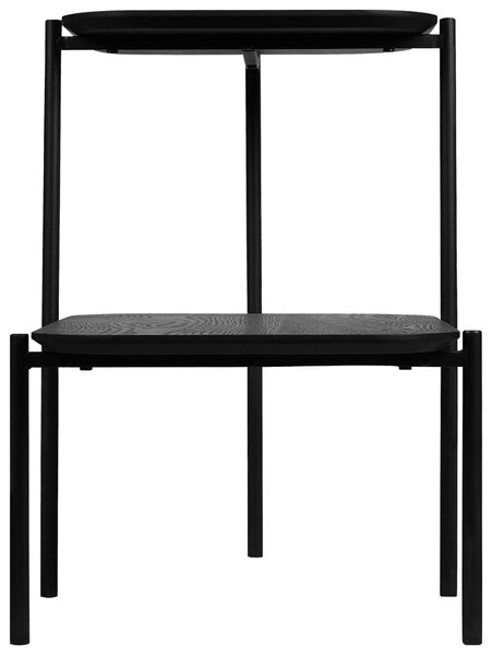 KONFERENČNÝ STOLÍK, čierna, drevo, kov, kompozitné drevo, 62,4/38,2/52 cm Lomoco - Stolíky do obývačky, Online Only