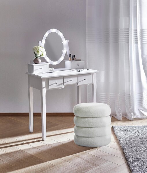 TABURETKA, textil, 41/42/41 cm Xora - Kreslá, Online Only
