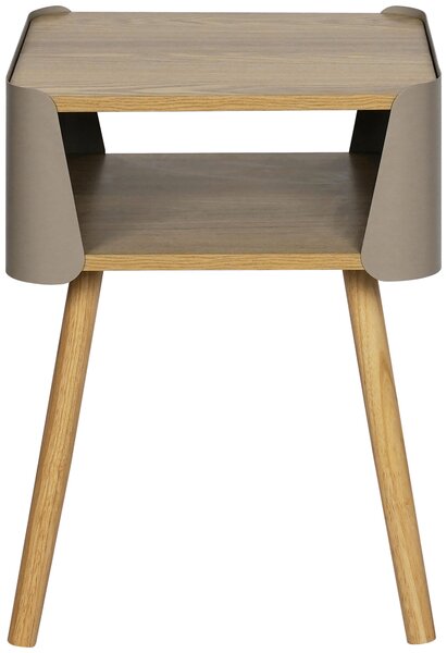 NOČNÝ STOLÍK, borovica, prírodná farba, béžová, 40/54,5/39 cm Xora - Nočné stolíky, Online Only