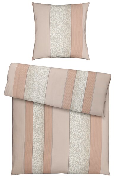 POSTEĽNÁ BIELIZEŇ, satén, béžová, 135/200 cm Dieter Knoll - Online Only bytové doplnky, Online Only