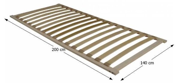 NovýNábytok.sk Lamelový rošt 200x140 cm Flexy 3-zónový. Vlastná spoľahlivá doprava až k Vám domov. 752075