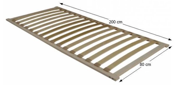 NovýNábytok.sk Lamelový rošt 200x80 cm Flexy y 3-zónový. Vlastná spoľahlivá doprava až k Vám domov. 752073