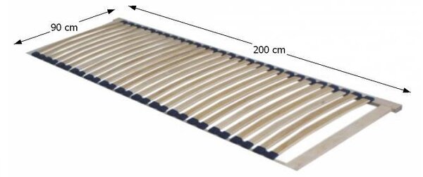 NovýNábytok.sk Lamelový rošt 200x90 cm Twopack. Vlastná spoľahlivá doprava až k Vám domov. 752083