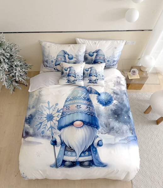 Sendia Textil TRPASLÍK MODRÝ foto obliečky Rozmer obliečok: 200x220 cm, Obsah balenia: 6 Set Balenie