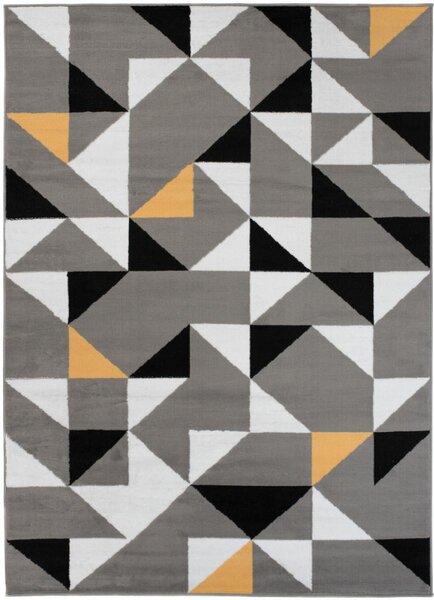 Kusový koberec PP Lester sivožltý 300x400cm