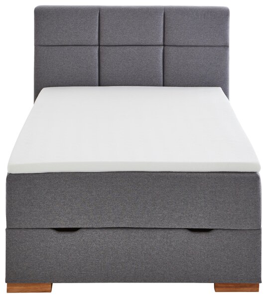 BOXSPRINGOVÁ POSTEĽ, 140/200 cm sivá home24 - Postele, Online Only