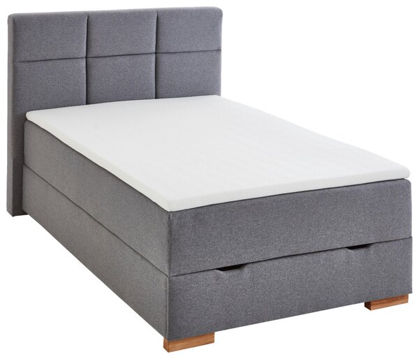 BOXSPRINGOVÁ POSTEĽ, 140/200 cm sivá home24 - Postele, Online Only