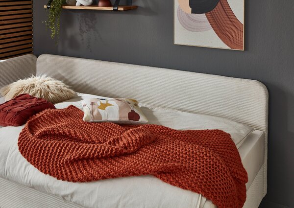 LEŽADLO, textil, béžová home24 - Online Only obývacie izby, Online Only