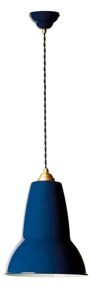Anglepoise - Original 1227 Midi Závěsná Lampa Brass Midi Ink Blue Anglepoise - Lampemesteren