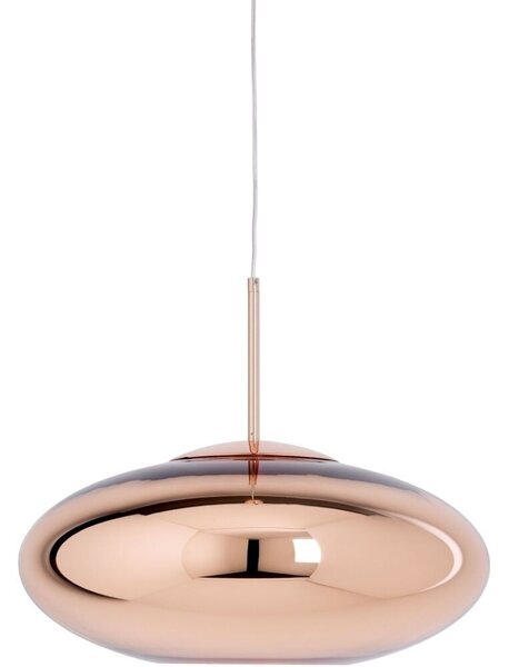 Tom Dixon - Copper Wide LED Závěsná Lampa - Lampemesteren