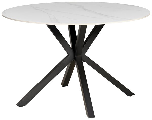 JEDÁLENSKÝ STÔL, biela, 118/118/76 cm MID.YOU - Stoly, Online Only