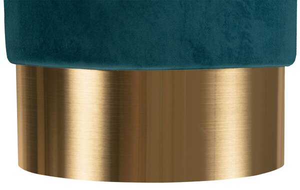 TABURETKA, drevo, textil, kompozitné drevo, 35/42 cm - Kreslá, Online Only