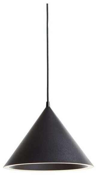 Woud - Annular Závěsná Lampa Small Black Woud - Lampemesteren