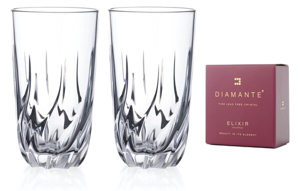 Diamante poháre na vodu a nealko v dárkovém balení Firenze 470ml 2KS
