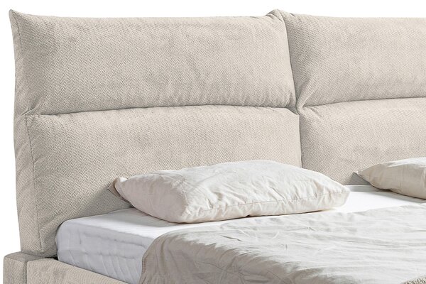 ČALÚNENÁ POSTEĽ, 180/200 cm, prírodná farba MID.YOU - Online Only spálne, Online Only