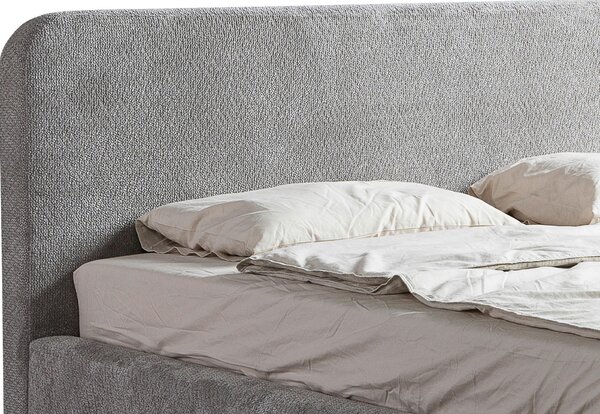 ČALÚNENÁ POSTEĽ, 140/200 cm, sivá MID.YOU - Online Only spálne, Online Only