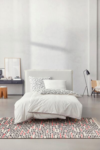 OBOJSTRANNÁ POSTEĽNÁ BIELIZEŇ, renforcé, antracitová, 135/200 cm Esprit - Online Only bytové doplnky, Online Only