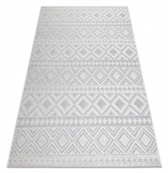 Kusový koberec Jonas krémově sivý 80x250cm
