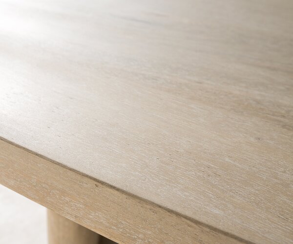 DELIFE Konferenčný stolík Wido 110x50 cm mango biela wash
