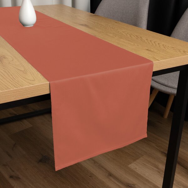 Biante Bavlnený saténový behúň na stôl ST-011 Tehlový 20x120 cm